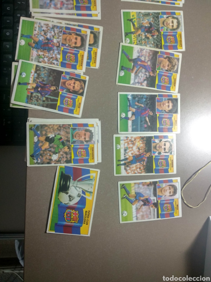Cromos de f&uacute;tbol: 28 cromos este 90-91 Barcelona - Foto 2