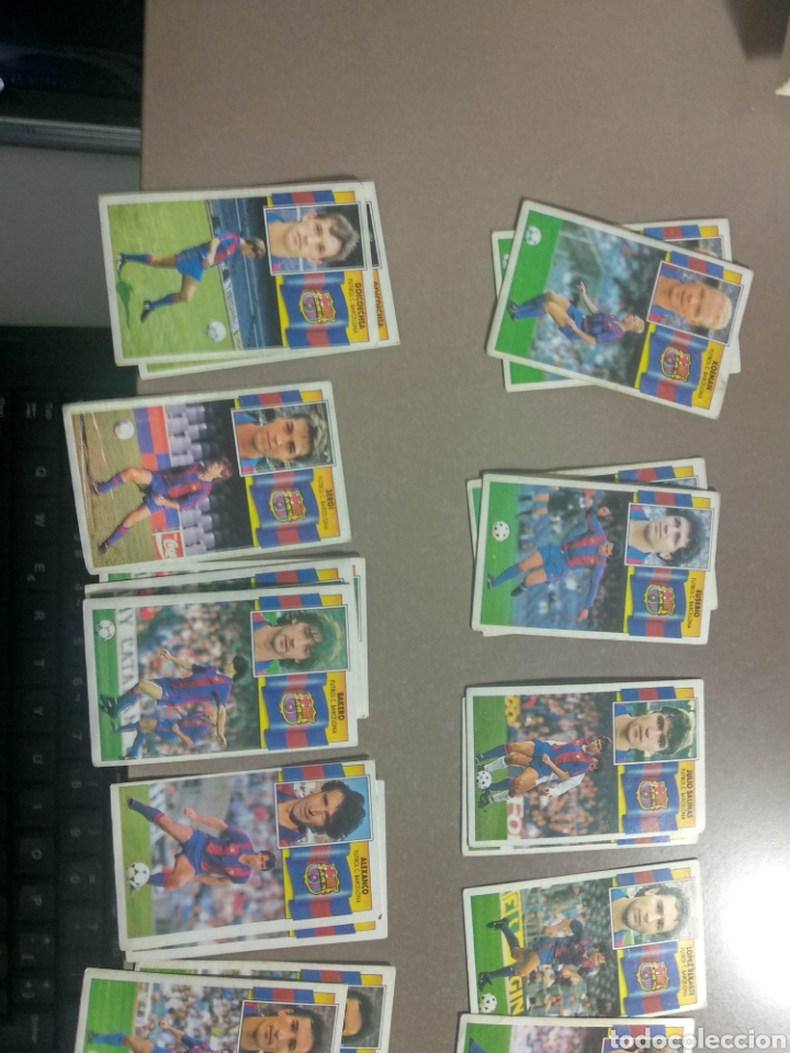 Cromos de f&uacute;tbol: 28 cromos este 90-91 Barcelona - Foto 3
