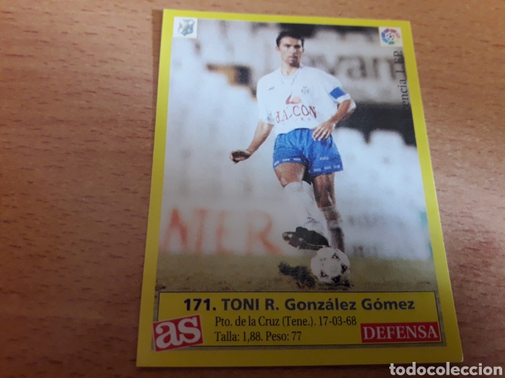 Figurine di Calcio: Liga as 95 96 no panini, cromo 171 Toni