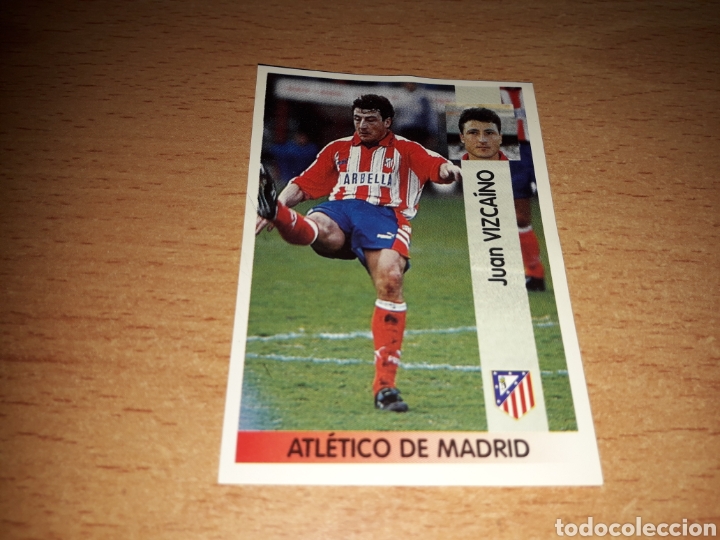 Football Stickers: Liga panini 96 97 10 Vizca&iacute;no Atl&eacute;tico de Madrid