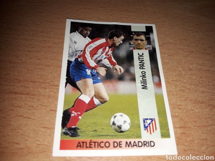 Cromos de F&uacute;tbol: Liga panini 96 97 11 Pantic Atl&eacute;tico de Madrid