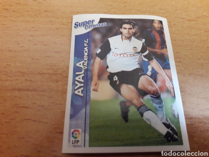 Figurine di Calcio: Panini superliga de estrellas 2003 2004 03 04 9 Ayala Valencia super defensas