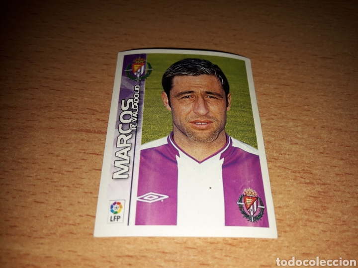 Fu&szlig;ball-Sticker: Panini superliga de estrellas 2003 2004 03 04 393 Marcos Real Valladolid
