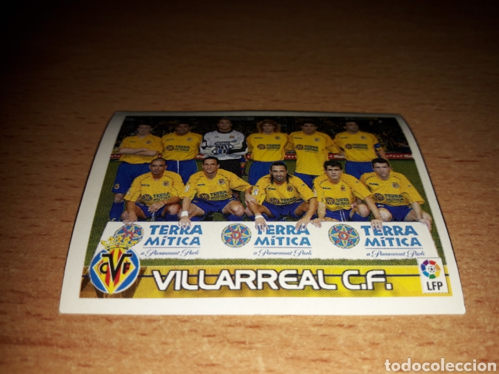 Fu&szlig;ball-Sticker: Panini superliga de estrellas 2003 2004 03 04 406 alineaci&oacute;n Villarreal