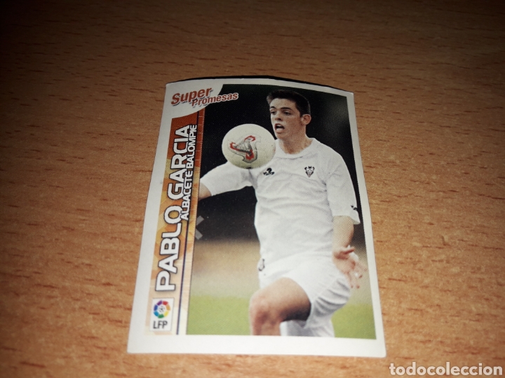 Fu&szlig;ball-Sticker: Panini superliga de estrellas 2003 2004 03 04 452 Pablo Garc&iacute;a Albacete super promesas