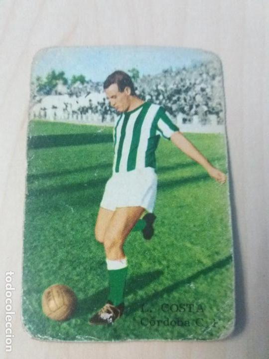 Football Stickers: CAMPEONATO FUTBOL EDITORIAL FHER 1965 1966 COSTA CORDOBA CROMO - 65 66