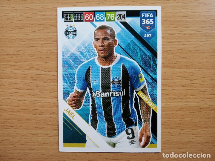 Football Stickers: 297 JAEL FBPA GREMIO FIFA 365 ADRENALYN XL PANINI 2018 2019 18 19 CROMO NUEVO