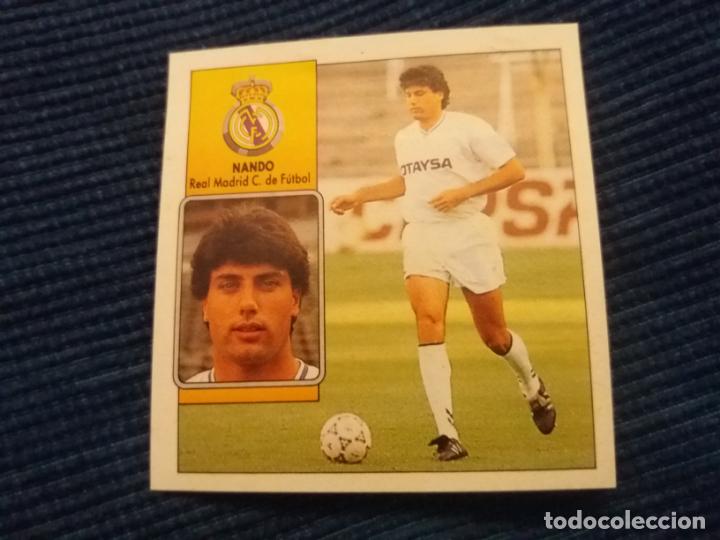 Cromos de f&uacute;tbol: 92/93 ESTE. REAL MADRID NANDO VERSI&Oacute;N - Foto 1