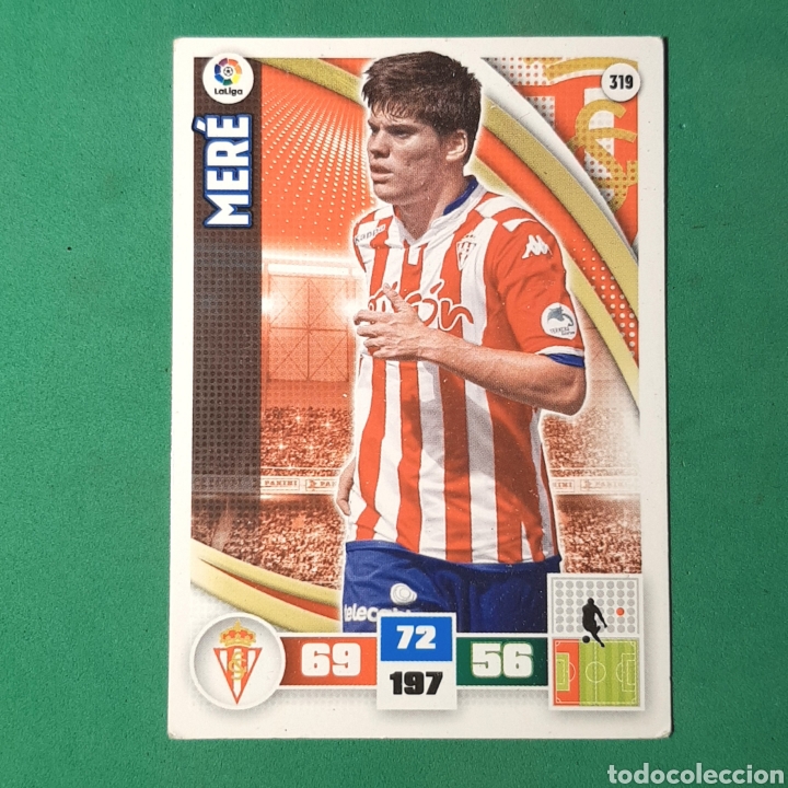 Cromos de f&uacute;tbol: (C-14) ADRENALYN 2015-2016 - (SPORTING) 319 MERE - Foto 1