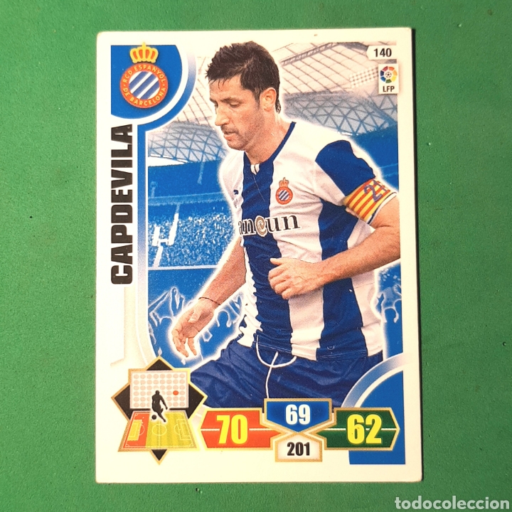 Cromos de f&uacute;tbol: (C-14) ADRENALYN 2013-2014 - (ESPANYOL) 140. CAPDEVILA - Foto 1