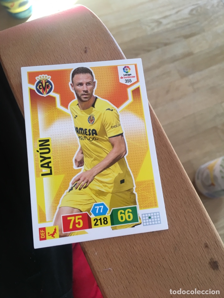 Football Stickers: Adrenalyn XL 2018 2019 18 19 sin activar villarrreal layun 355