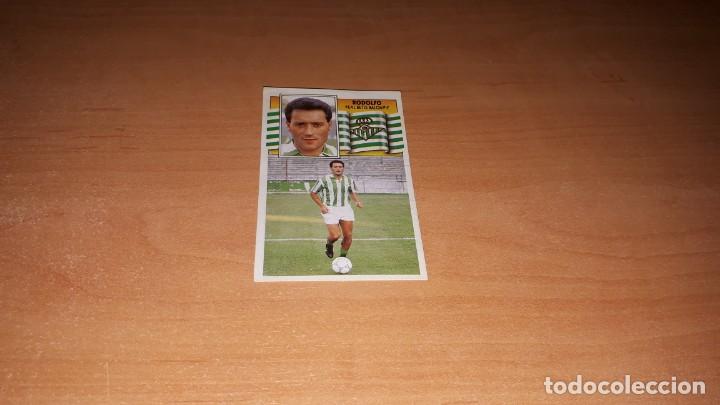Cromos de f&uacute;tbol: Cromo rodolfo - Foto 1