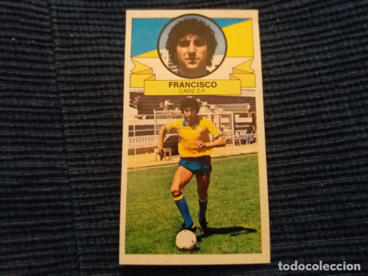 Cromos de f&uacute;tbol: 85/86 ESTE. COLOCA CADIZ FRANCISCO - Foto 1