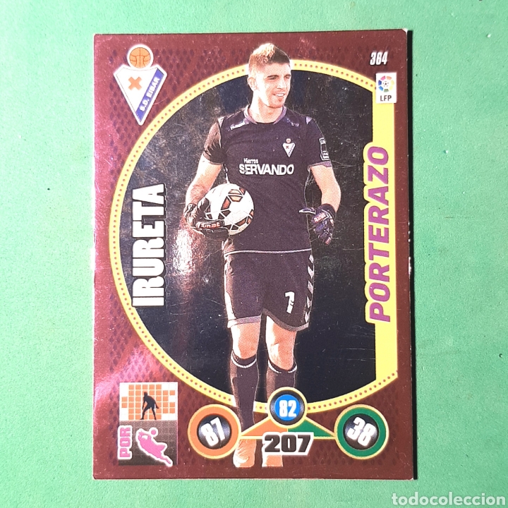 Cromos de f&uacute;tbol: (C-14) ADRENALYN 2014-2015 - (EIBAR) 364 IRURETA - Foto 1