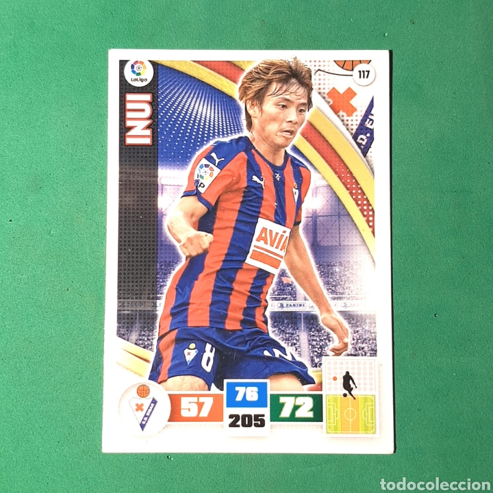 Cromos de f&uacute;tbol: (C-14) CROMO ADRENALYN 2015-2016 - (EIBAR) 117 INUI - Foto 1