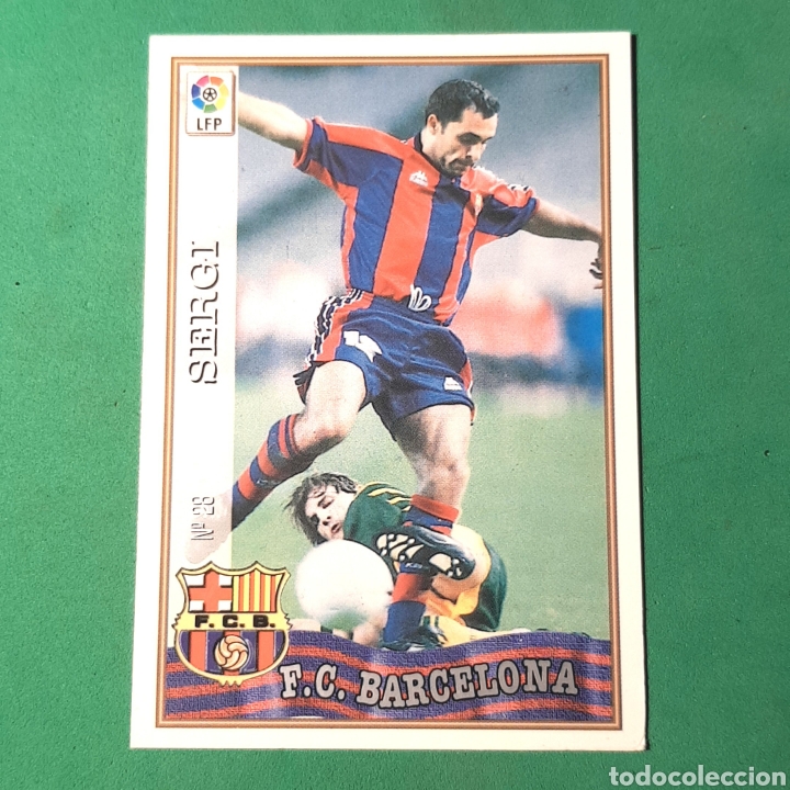 REIZIGER FC BARCELONA Mundicromo Las Fichas de La Liga 1997/1998 EUR 9