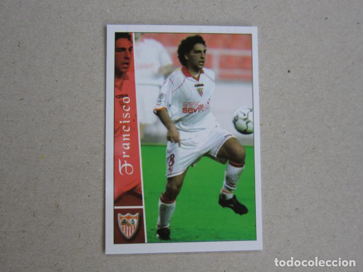 Cromos de f&uacute;tbol: MUNDICROMO FICHAS LIGA 2003 2002 N&ordm; 201 FRANCISCO SEVILLA 02 03 NUEVO