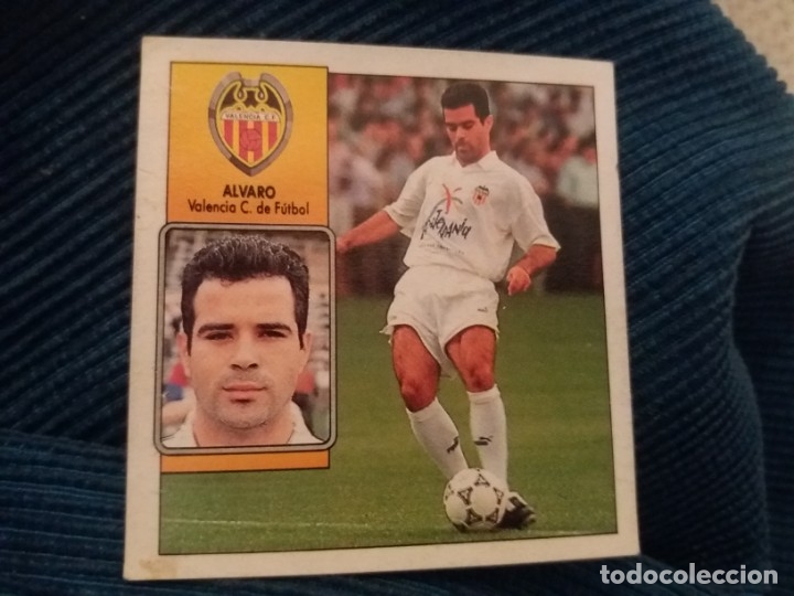 Cromos de f&uacute;tbol: 92-93 ESTE. COLOCA VALENCIA ALVARO - Foto 1