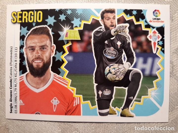 Cromos de f&uacute;tbol: 1 SERGIO - CELTA - CROMO EDICIONES ESTE 2018-19 - Foto 1