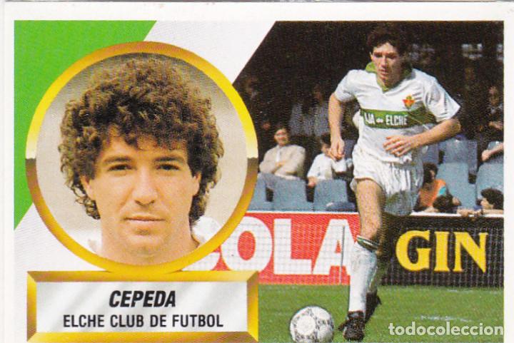 Cromos de f&uacute;tbol: ESTE 88-89 - CEPEDA - (RECORTADO,DESPEGADO) - Foto 1