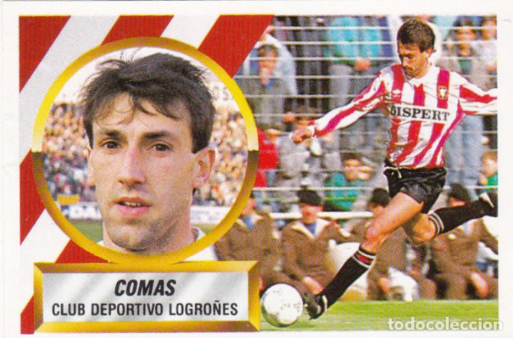 Cromos de f&uacute;tbol: ESTE 88-89 - COMAS - (RECORTADO,DESPEGADO) - Foto 1