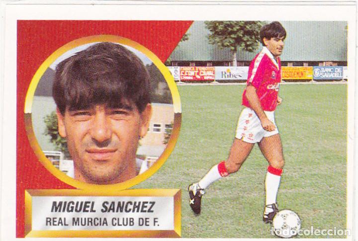 Cromos de f&uacute;tbol: ESTE 88-89 - MIGUEL SANCHEZ - (RECORTADO,DESPEGADO) - Foto 1