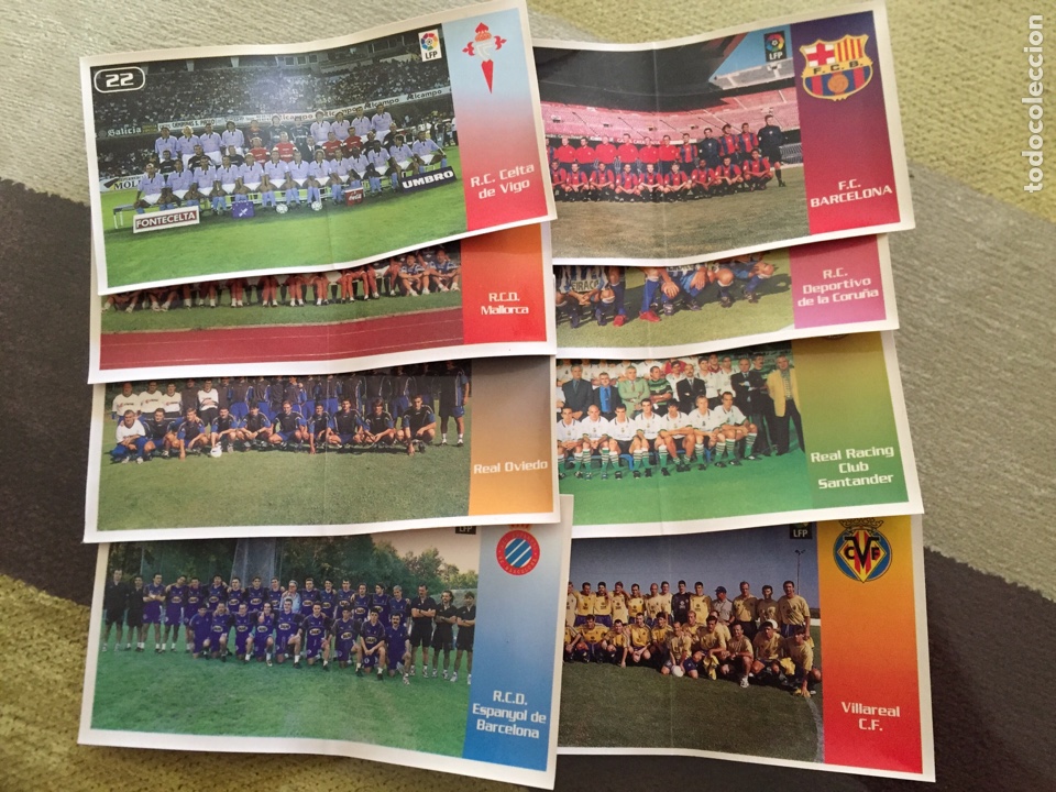 Football Stickers: Bollycao liga 98/99