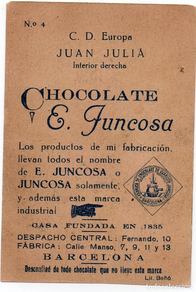 Cromos de f&uacute;tbol: francisco ortisus, de C.D.europa - Foto 2
