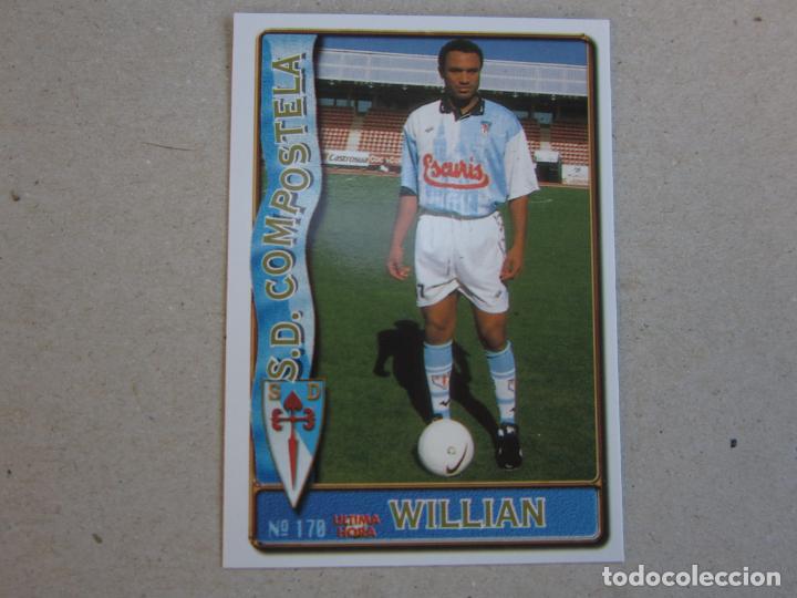 Cromos de Futebol: MUNDICROMO FICHAS LIGA 96 97 ULTIMA HORA N&ordm; 170 UH WILLIAN COMPOSTELA 1996 1997