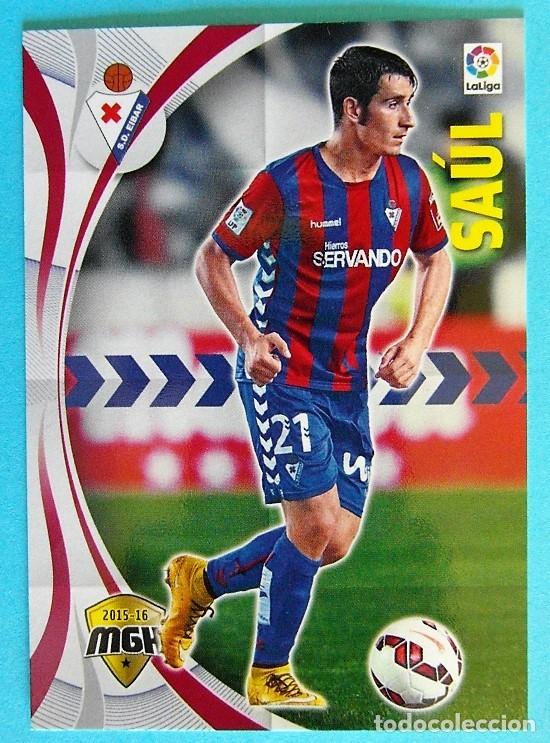 Cromos de f&uacute;tbol: MEGACRACKS 2015 2016 15 16 EIBAR SAUL 178 - Foto 1