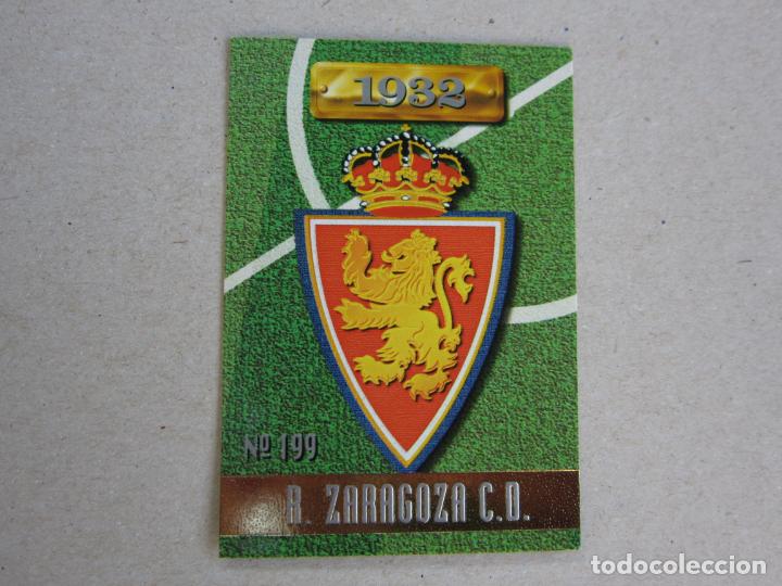 Cartes &agrave; collectionner de Football: MUNDICROMO FICHAS LIGA 96 97 N&ordm; 199 ESCUDO ZARAGOZA 1996 1997