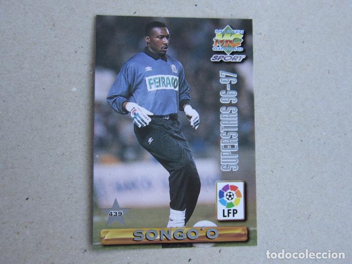 Cromos de f&uacute;tbol: MUNDICROMO FICHAS LIGA 96 97 SUPERSTARS N&ordm; 439 SONGO&acute;O MAURO SILVA DEPORTIVO CORU&Ntilde;A 1996 1997