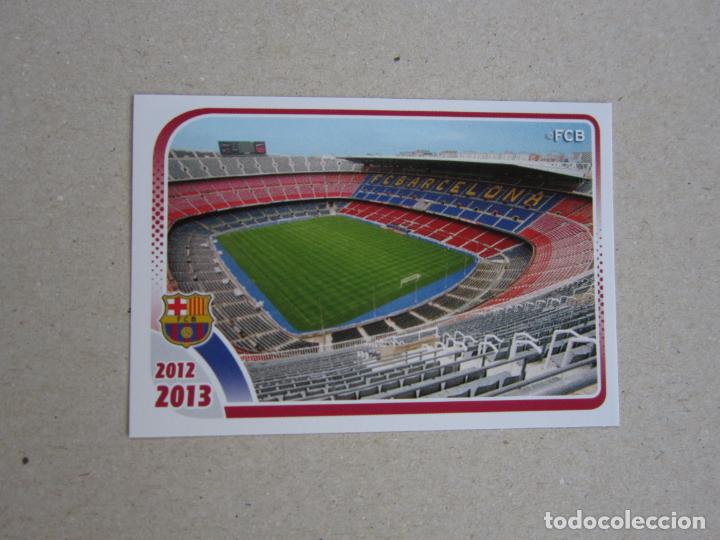 Fu&szlig;ball-Sticker: PANINI COLECCION OFICIAL BARCELONA 2012 2013 N&ordm; 7 CAMP NOU ALBUM BAR&Ccedil;A 12 13