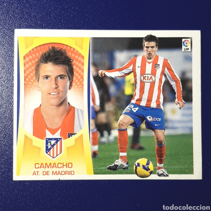 Cromos de f&uacute;tbol: (C-15) CROMO ESTE 2009-2010 - (ATL&Eacute;TICO) CAMACHO - Foto 1