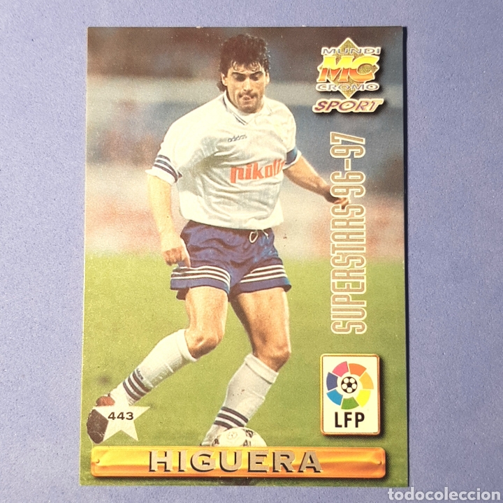 Cromos de Futebol: (C-17) MUNDICROMO FICHAS LIGA 1996-1997 / 96 97 - SUPERSTARS 443 HIGUERA Y TONI