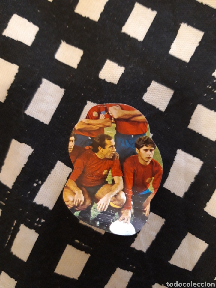 Cromos de f&uacute;tbol: Este 1978 1979 postee central espa&ntilde;a 37 despegado - Foto 1