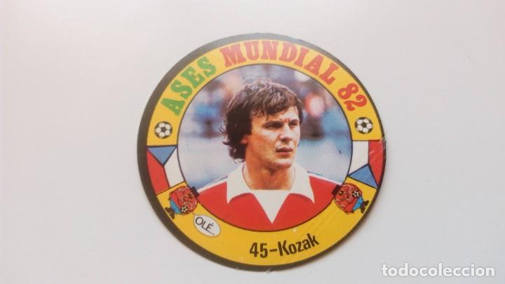 Cromos de f&uacute;tbol: 45 KOZAK CHESCOSLOVAQUIA REYAUCA ASES MUNDIAL ESPA&Ntilde;A 1982 82 NEW NO ESTE PANINI ADRENALYN