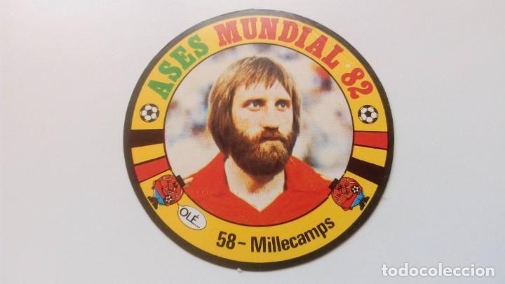 Cromos de f&uacute;tbol: 58 MILLECAMPS BELGICA BELGIUM REYAUCA ASES MUNDIAL ESPA&Ntilde;A 1982 82 NEW NO ESTE PANINI ADRENALYN
