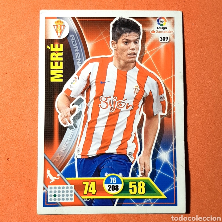 Cromos de f&uacute;tbol: (C-17) ADRENALYN 2016-2017 - (SPORTING) 309 MERE - Foto 1