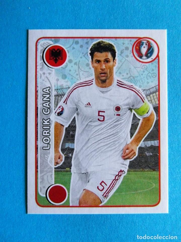 Football Stickers: EURO EUROCOPA FRANCE FRANCIA 2016 UEFA ALBANIA LORIK CANA 89 STIKER SIN PEGAR