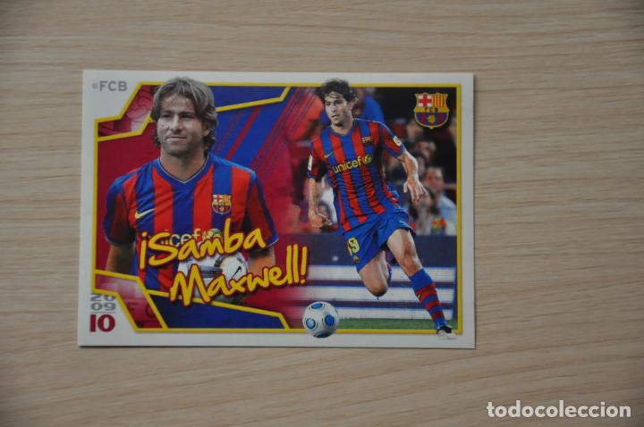Cromos de f&uacute;tbol: cromo n&ordm; 145 maxwell el bar&ccedil;a de las seis copas - Foto 1