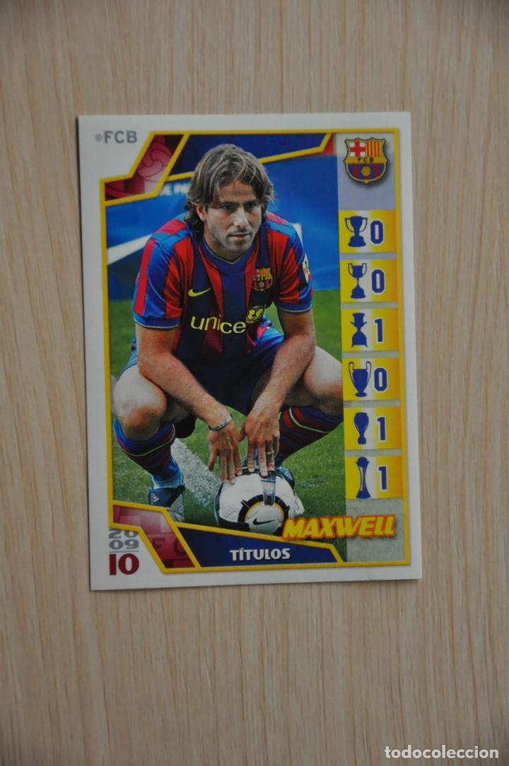 Cromos de f&uacute;tbol: cromo n&ordm; 143 maxwell el bar&ccedil;a de las seis copas - Foto 1