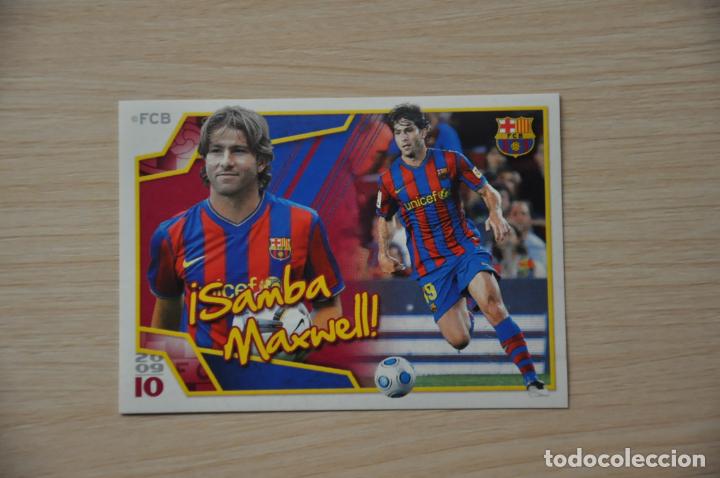 Cromos de f&uacute;tbol: cromo n&ordm; 145 maxwell el bar&ccedil;a de las seis copas - Foto 1