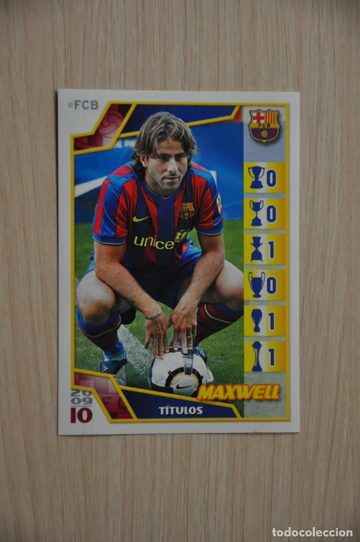 Cromos de f&uacute;tbol: cromo n&ordm; 143 maxwell el bar&ccedil;a de las seis copas - Foto 1
