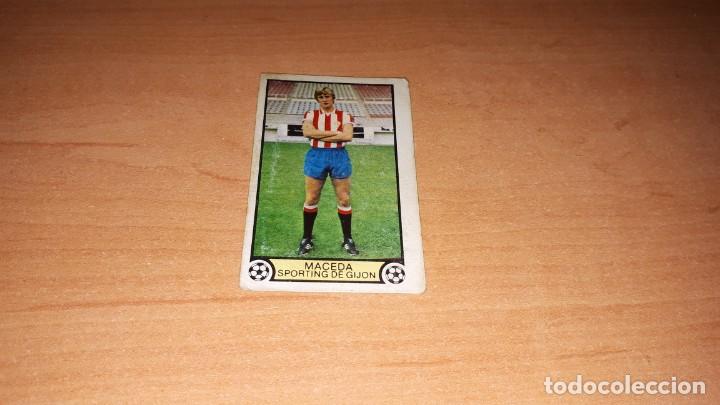 Cromos de F&uacute;tbol: Cromo maceda