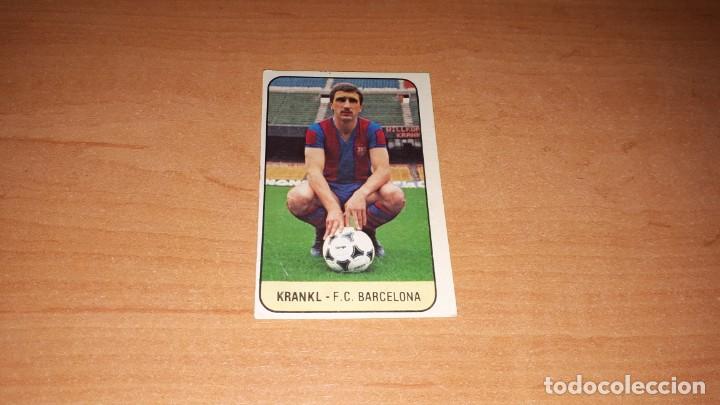 Cromos de F&uacute;tbol: Cromo krankl