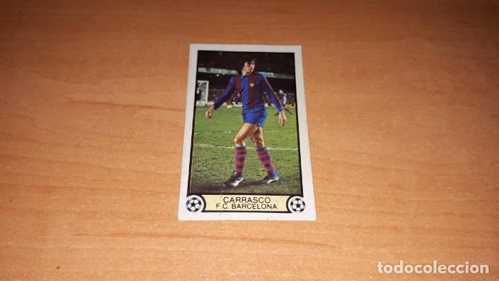 Cromos de F&uacute;tbol: Cromo carrasco