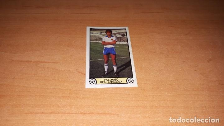 Cromos de F&uacute;tbol: Cromo valdano