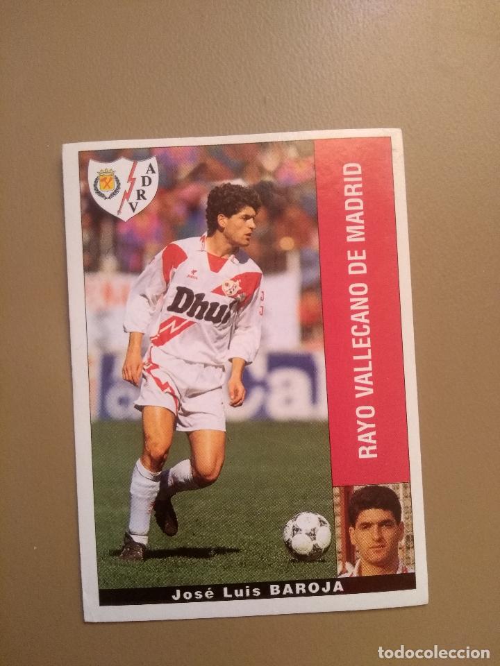 Fu&szlig;ball-Sticker: LTG EDICIONES PANINI 96 95 1995 1996 baroja rayo nunca pegado