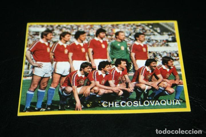 Cromos de F&uacute;tbol: CROMO F&Uacute;TBOL EN ACCI&Oacute;N DANONE MUNDIAL 82 N&ordm; 58 NUNCA PEGADO